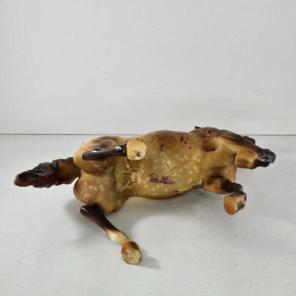 Breyer Horse Rawhide Wild Appaloosa Mustang Semi Rearing Stallion #702495 Signed - Picture 6 of 16